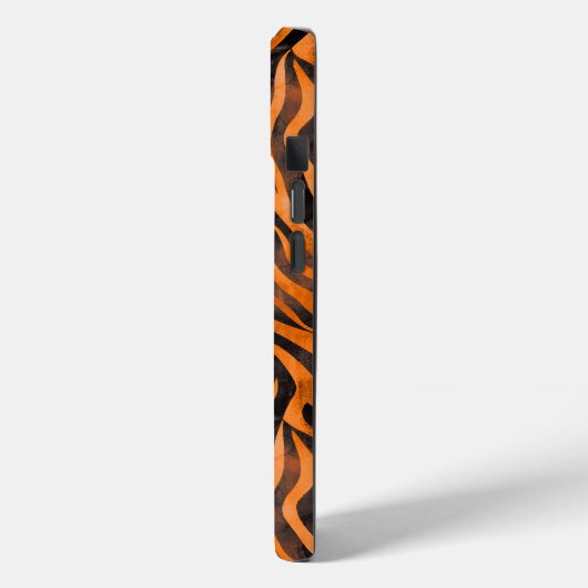 Coques Case-Mate iPhone Impression de tigre d'aquarelle (Verso / Gauche)