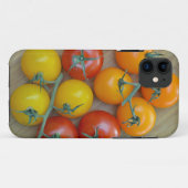 Coques Case-Mate iPhone Impression de tomates rouges et jaunes (Dos (Horizontal))