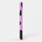 Coques Case-Mate iPhone Impression de vache, Motif de vache, Spots de vach (Dos/Droite)
