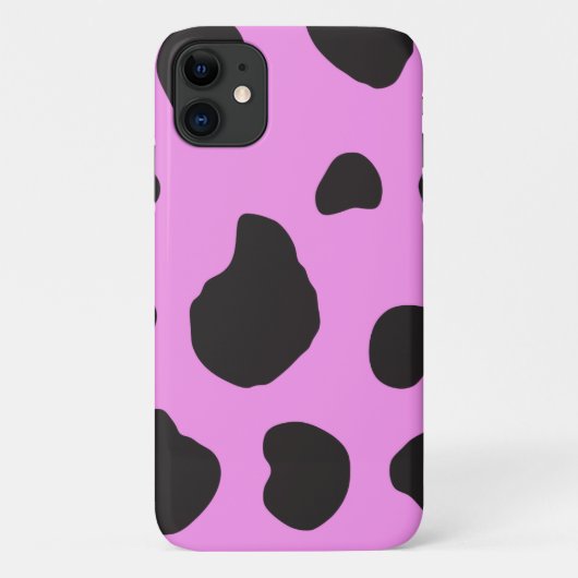 Coques Case-Mate iPhone Impression de vache, Motif de vache, Spots de vach (Dos)