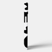 Coques Case-Mate iPhone Impression de vache noire et blanche (Verso / Droite)