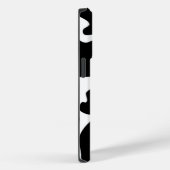 Coques Case-Mate iPhone Impression de vache noire et blanche (Verso / Droite)
