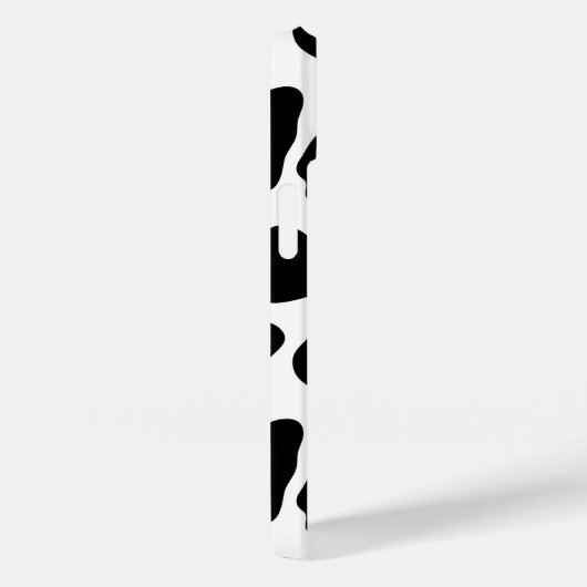 Coques Case-Mate iPhone Impression de vache noire et blanche (Verso / Droite)