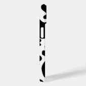 Coques Case-Mate iPhone Impression de vache noire et blanche (Verso / Droite)