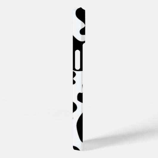 Coques Case-Mate iPhone Impression de vache noire et blanche (Verso / Droite)