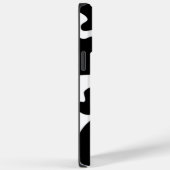 Coques Case-Mate iPhone Impression de vache noire et blanche (Verso / Droite)