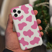 Coques Case-Mate iPhone impression de vache rose