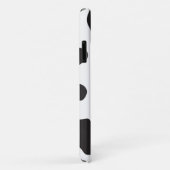 Coques Case-Mate iPhone Impression De Vache, Spots De Vache, Noir Et Blanc (Dos/Droite)