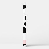 Coques Case-Mate iPhone Impression De Vache, Spots De Vache, Noir Et Blanc (Verso / Droite)