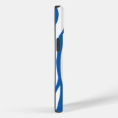 Coques Case-Mate iPhone Impression Denim Blue Zebra (Verso / Droite)