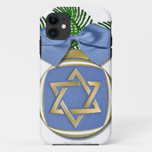 Coque Case-Mate Pour iPhone Impression d'ornement de l'étoile de David Judaica