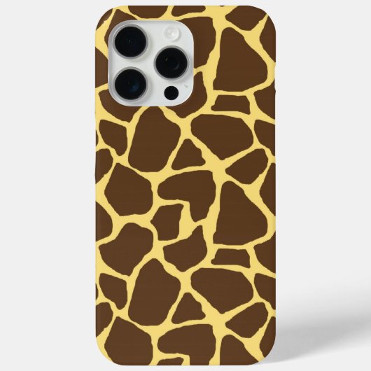 Coques Case-Mate iPhone Impression élégante de Giraffe (Verso)