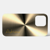 Coques Case-Mate iPhone Impression en acier inoxydable (Verso (horizontal))