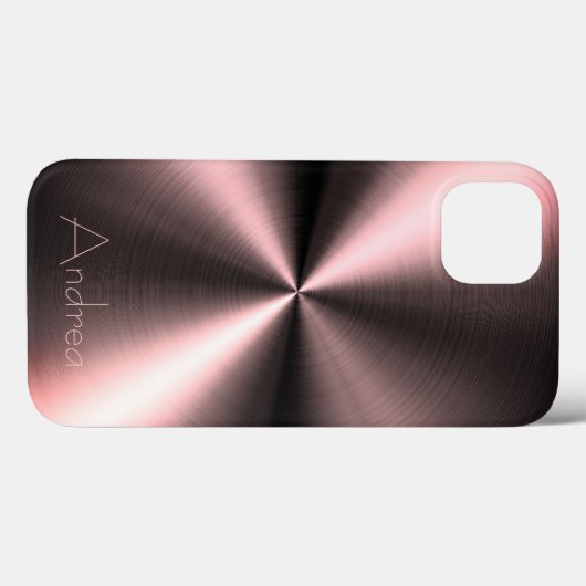 Coques Case-Mate iPhone Impression en acier inoxydable (Verso (horizontal))