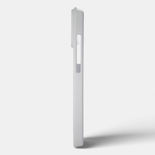 Coques Case-Mate iPhone Impression en acier inoxydable blanc foncé en tita (Verso / Gauche)