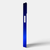 Coques Case-Mate iPhone Impression en acier inoxydable bleu brillant en ti (Verso / Droite)
