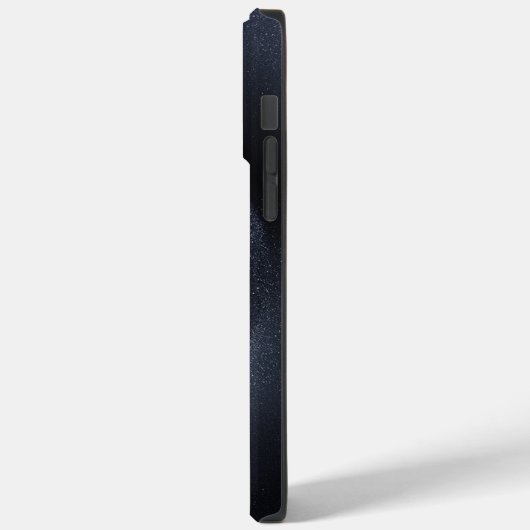Coques Case-Mate iPhone Impression en acier inoxydable bleu titane (Verso / Gauche)