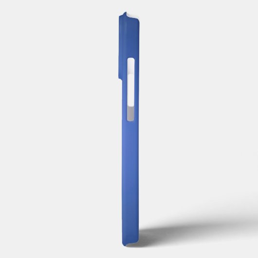 Coques Case-Mate iPhone Impression en acier inoxydable bleu titane (Verso / Gauche)