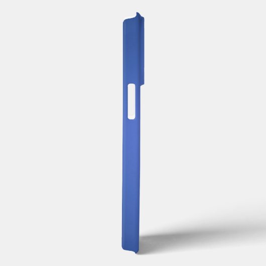 Coques Case-Mate iPhone Impression en acier inoxydable bleu titane (Verso / Droite)