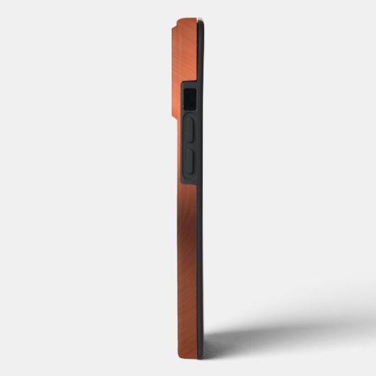 Coques Case-Mate iPhone Impression en acier inoxydable en bronze de titane (Verso / Gauche)
