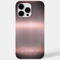 Impression en acier inoxydable en bronze platine