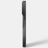 Coques Case-Mate iPhone Impression en acier inoxydable gris titane (Verso / Gauche)