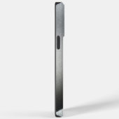 Coques Case-Mate iPhone Impression en acier inoxydable gris titane (Verso / Droite)