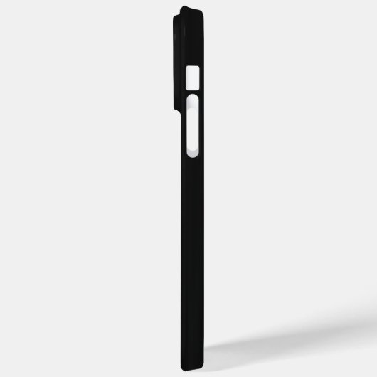 Coques Case-Mate iPhone Impression en acier inoxydable noir Titane (Verso / Gauche)