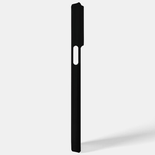Coques Case-Mate iPhone Impression en acier inoxydable noir Titane (Verso / Droite)