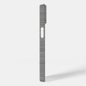 Coques Case-Mate iPhone Impression en acier inoxydable platine (Verso / Droite)