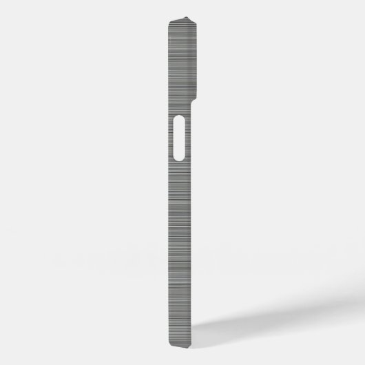Coques Case-Mate iPhone Impression en acier inoxydable platine (Verso / Droite)