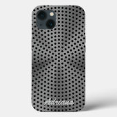 Coques Case-Mate iPhone Impression en acier inoxydable platine (Verso)
