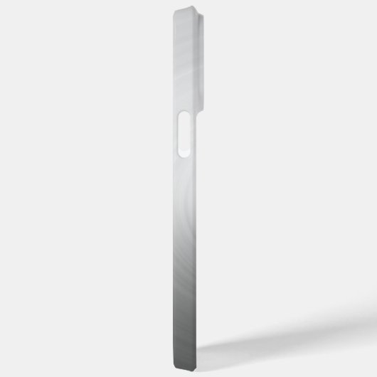 Coques Case-Mate iPhone Impression en acier inoxydable titane (Verso / Droite)