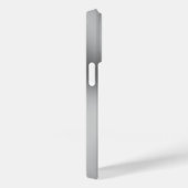 Coques Case-Mate iPhone Impression en acier inoxydable titane (Verso / Droite)