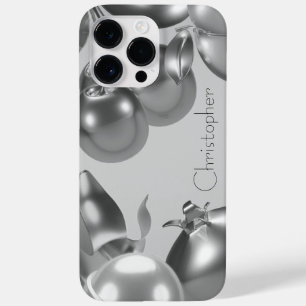 Coque Pour Pour iPhone 14 Pro Max Impression en acier inoxydable titane