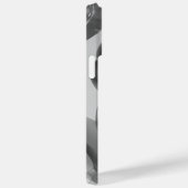 Coques Case-Mate iPhone Impression en acier inoxydable titane (Verso / Droite)