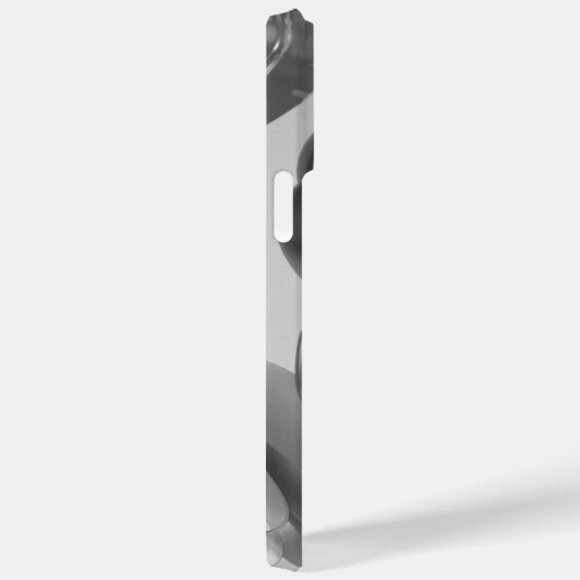 Coques Case-Mate iPhone Impression en acier inoxydable titane (Verso / Droite)