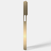 Coques Case-Mate iPhone Impression en acier inoxydable titane or (Verso / Droite)