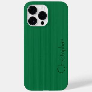 Coque Pour Pour iPhone 14 Pro Max Impression en acier inoxydable vert Titane