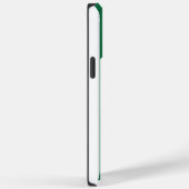 Coques Case-Mate iPhone Impression en acier inoxydable vert Titane (Verso / Droite)