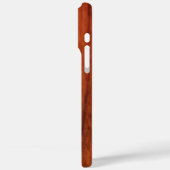 Coques Case-Mate iPhone Impression en bois d'acajou (Verso / Gauche)