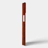 Coques Case-Mate iPhone Impression en bois d'acajou (Verso / Droite)