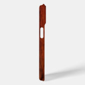 Coques Case-Mate iPhone Impression en bois d'acajou (Verso / Droite)