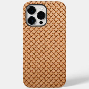 Coque Pour Pour iPhone 14 Pro Max Impression en cuir Mermaid Faux