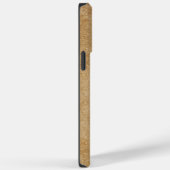 Coques Case-Mate iPhone Impression en cuir Tan Chamois (Verso / Droite)