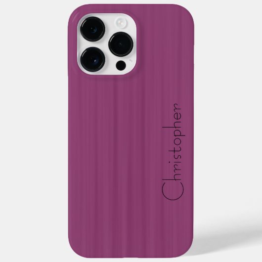 Coques Case-Mate iPhone Impression en titane 🩷 acier inoxydable (Verso)