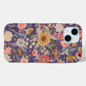 Coques Case-Mate iPhone Impression florale décorative (Verso (horizontal))