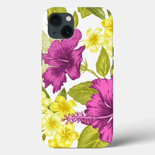 Coques Case-Mate iPhone Impression florale en gras (Verso)