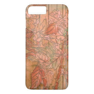 Coque Case-Mate Pour iPhone Impression florale orange moderne sur Arrière - pl