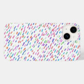 Coques Case-Mate iPhone Impression goutte pluie arc-en-ciel (Verso (horizontal))